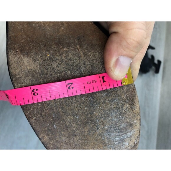 Charles David Women's US 8B Black Leather Back Zipper Square Toe Riding Boot - Picture 9 of 11